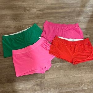 Set of 4 PINK shorts (L)